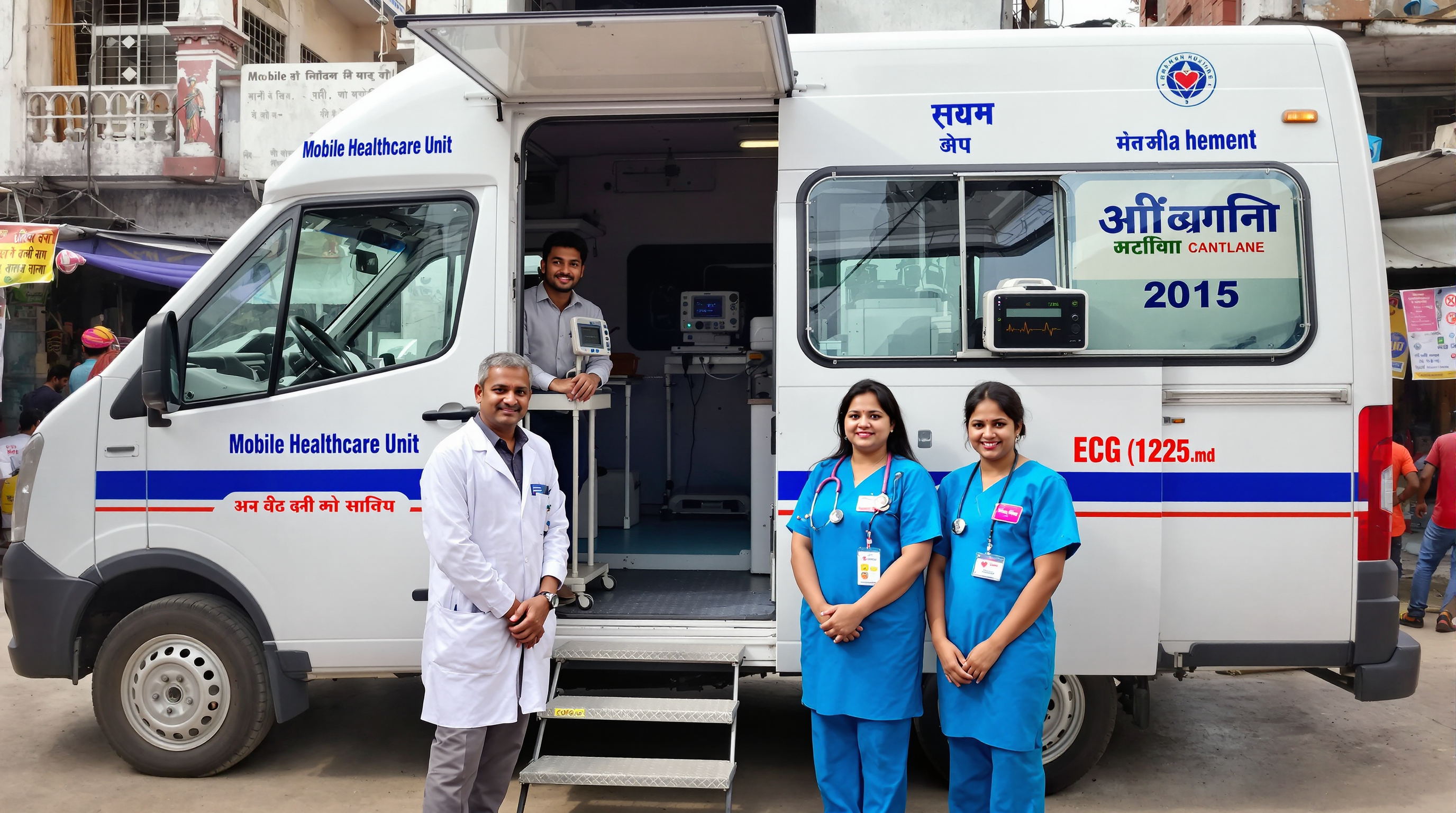 Medical Camp in Progress